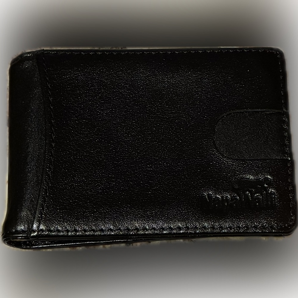 Napa Walli Black Leather Wallet